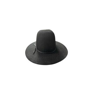 Western Tradition XXX Beaver Felt Hat Black Wide Brim Cowboy Western